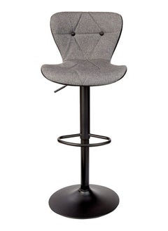Mahmayi Mahmayi C866 Grey Bar Stool with Adjustable Height - Grey  - Image 2
