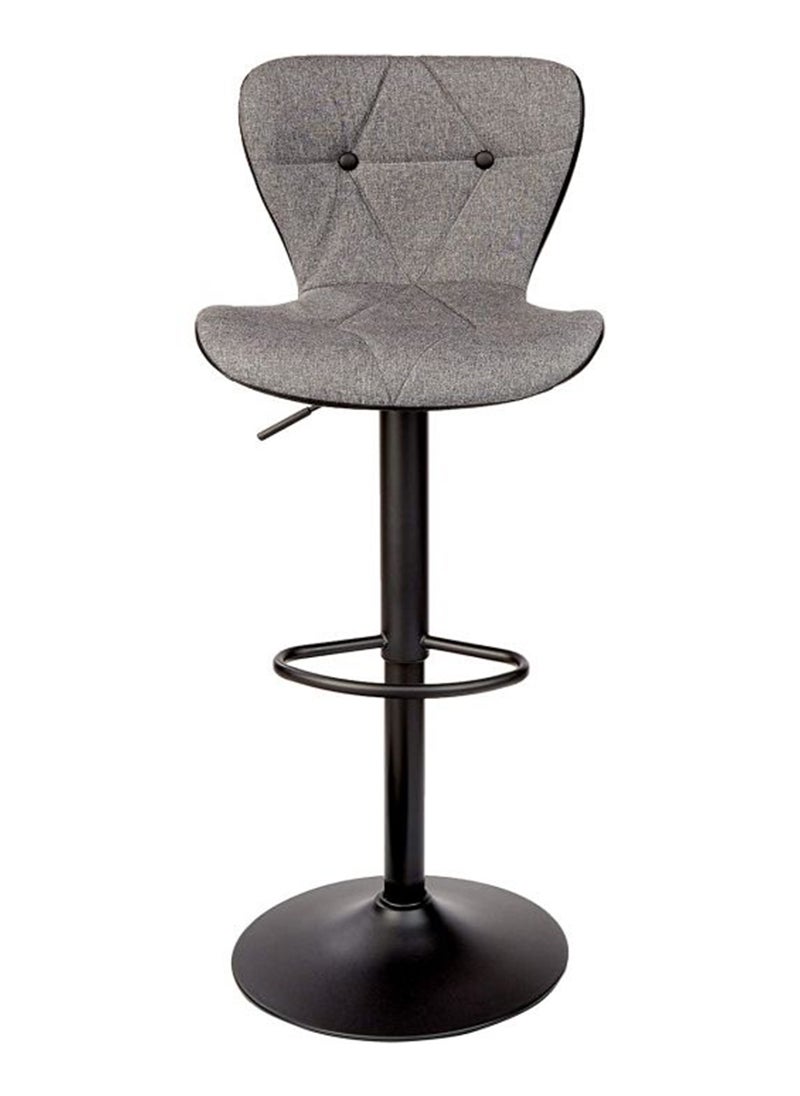 Mahmayi Mahmayi C866 Grey Bar Stool with Adjustable Height - Grey  - Image 2