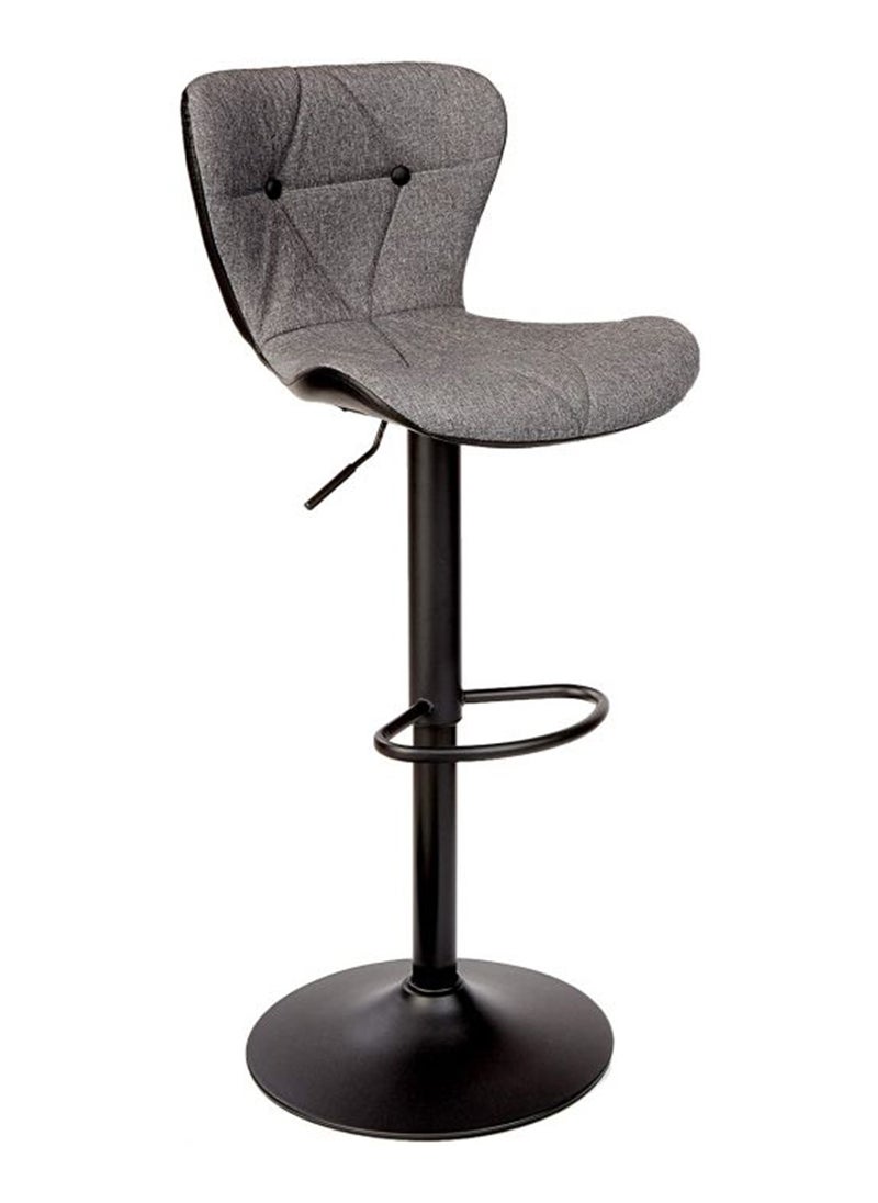Mahmayi Mahmayi C866 Grey Bar Stool with Adjustable Height - Grey  - Image 1