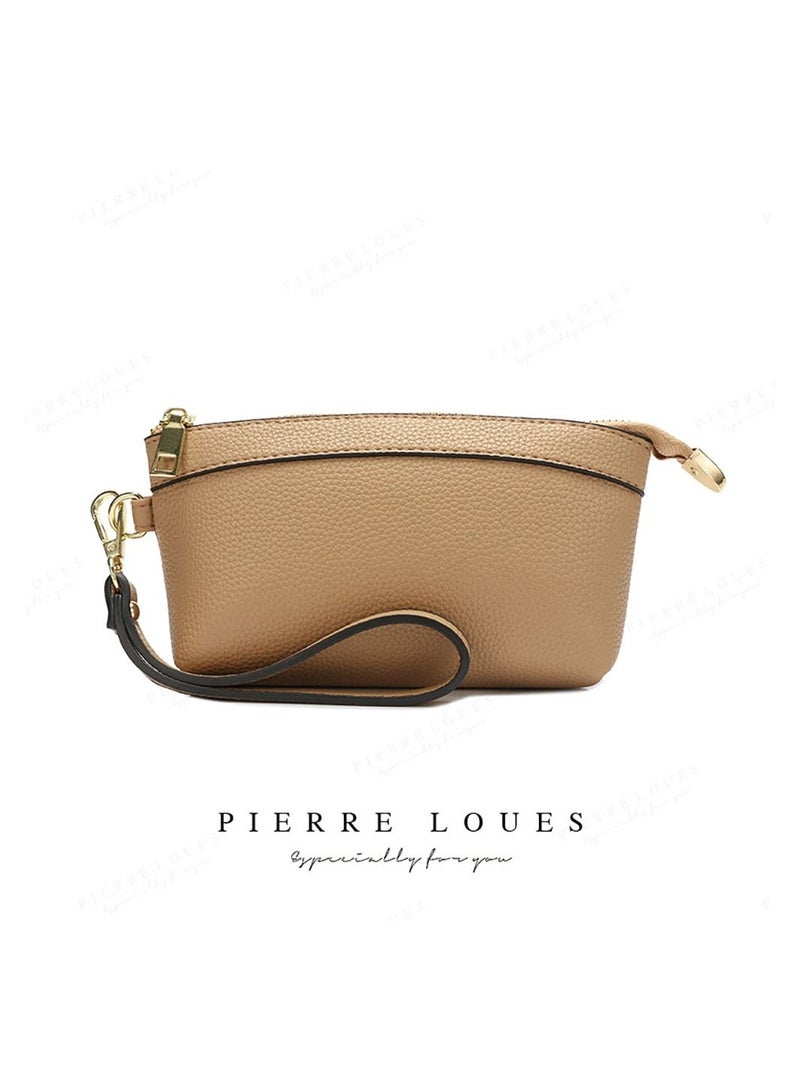 PIERRE LOUES Wristlet Detail Long Wallet - Image 1