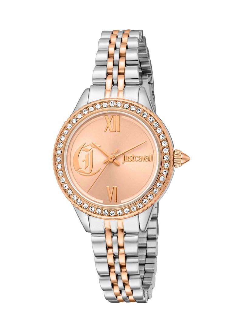 Just Cavalli - Women's Round Shape Stainless Steel Wrist Watch JC1L316M0105 - 30 Mm - Image 1