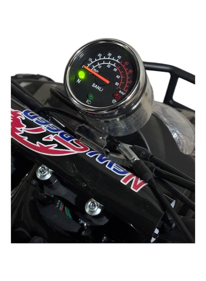 Four-wheeled motorcycle with a powerful 110cc engine and speedometer - Image 4