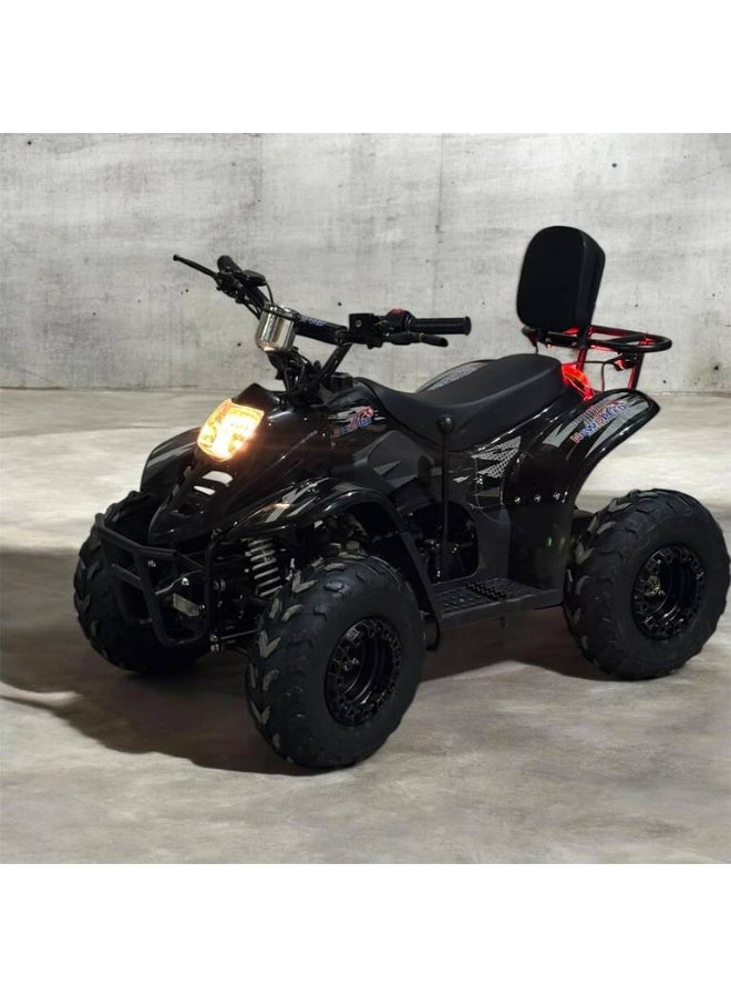 Four-wheeled motorcycle with a powerful 110cc engine and speedometer - Image 1