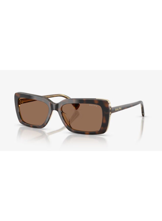 RALPH Women Full Rim Rectangular Sunglasses 0RA5342U 56 - Image 2