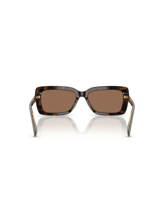 RALPH Women Full Rim Rectangular Sunglasses 0RA5342U 56 - Image 3
