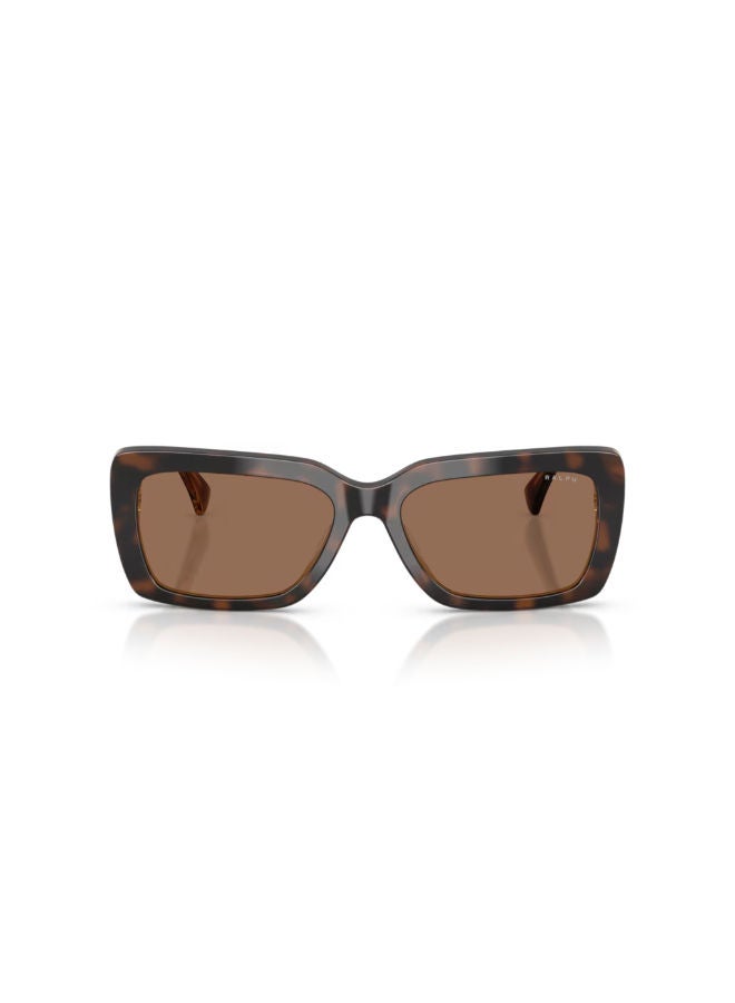 RALPH Women Full Rim Rectangular Sunglasses 0RA5342U 56 - Image 1