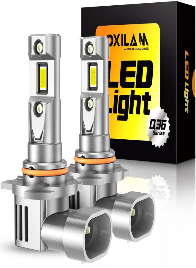 OXILAM H11 9005 Light Bulbs Combo, 70000lm 900% Brighter 6500K Cool White Light, H11-H9-H8 9005-HB3 Fog Light DRL Halogen Replacement 1:1 Size, Wireless Design, IP68 Waterproof, Pack of 4 - Image 1