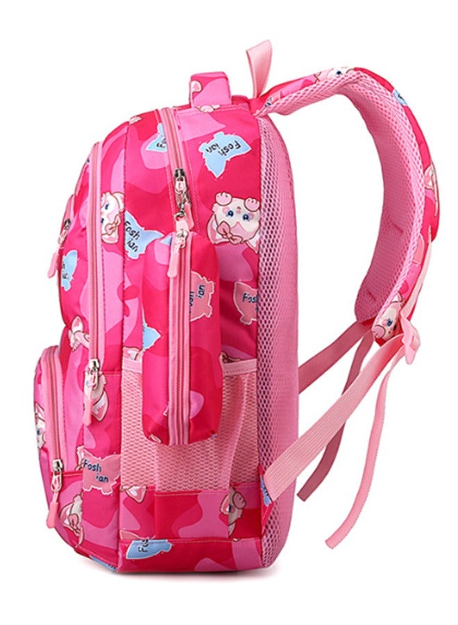 باربي 2 2 مجموعة من علب علب الظهر الوردية  للحيوانات في الحرم الجامعي - Image 3