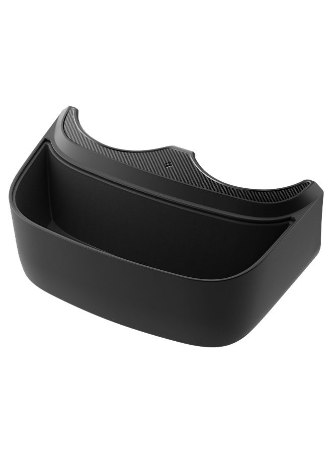 Spigen Center Console Storage Extender for Tesla Model Y Standard 2025/2026 Juniper, Extra Space Organizer, Carbon Fiber Texture, Non Slip Silicone Mat, Anti Rattle - Image 1