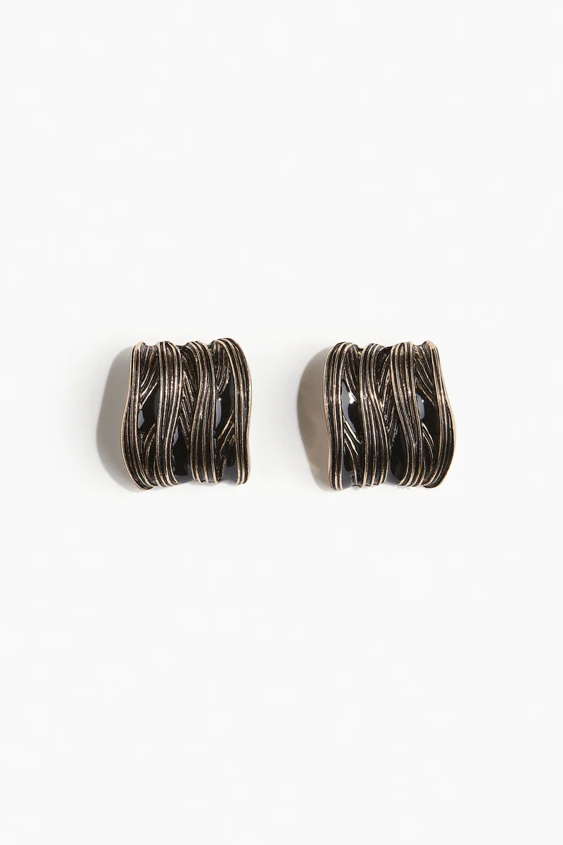 H&M Fluted Earrings