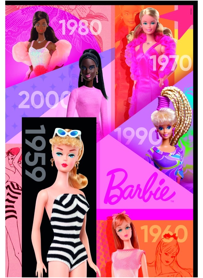 Clementoni Puzzle Barbie 65yrs+Poster 1000pcs  - Image 3