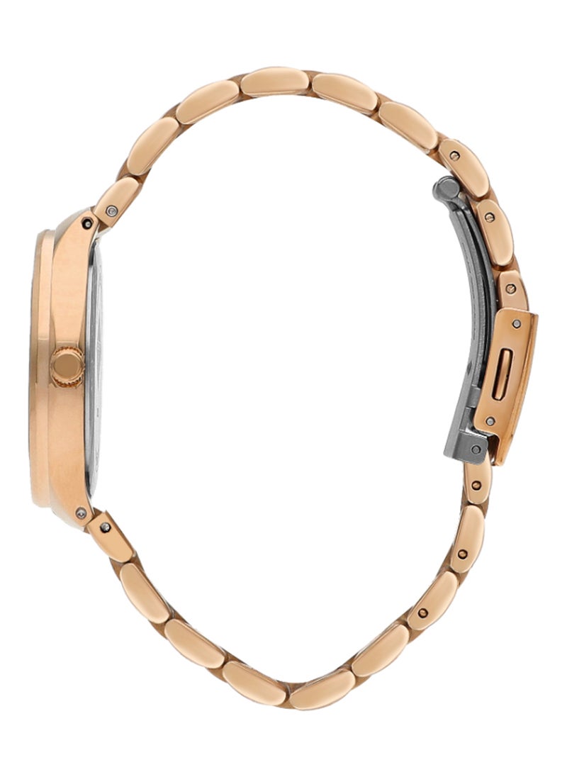 Lee Cooper Women's Analog Round Shape Metal Wrist Watch LC07850.430 - 33 Mm  - Image 2