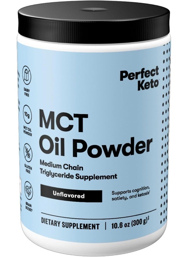 Perfect Keto MCT Oil Powder: Medium Chain Triglyceride Supplement - Image 1