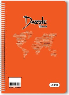 72 Pages Unlined - Plain Spiral Notebook A4 Size