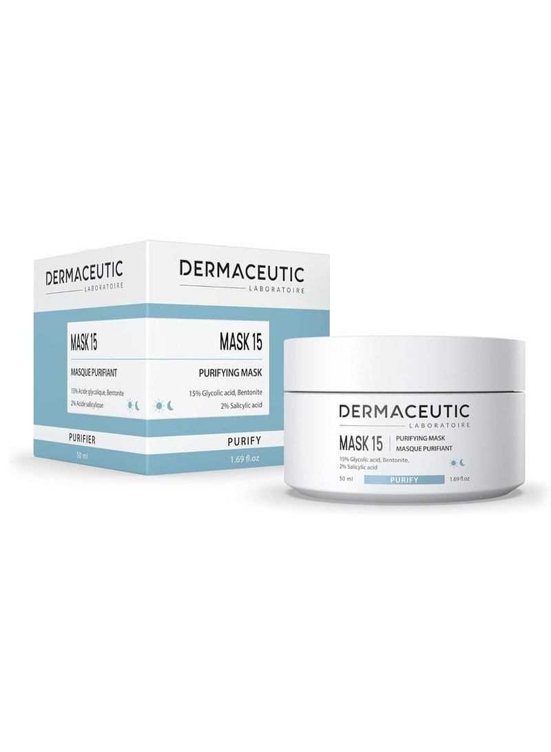 DERMACEUTIC Mask 15 Oil Reducing Mask 50 ml