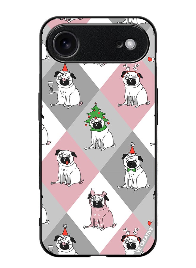 Protective Case Cover For Apple iPhone 17 Air Dogs Design Multicolour