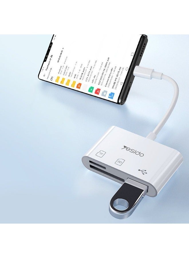 ELTRAZONE GS16 OTG Adapter – Compact White USB On-The-Go Converter - Image 3