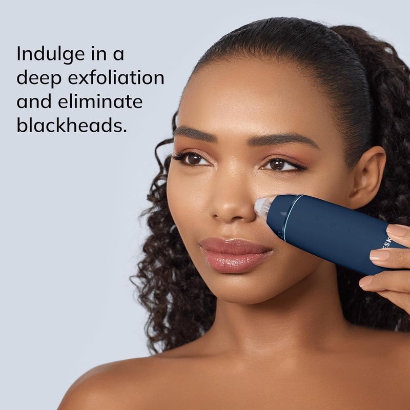 GESKE SmartAppGuided™ MicroDermabrasion Blackhead Remover | 7 in 1 | Blackhead Remover | Electric Pore Cleaner | Innovative Vacuum Cup | Beauty Tool | Skin Cleansing Device | Skincare Device - Image 3