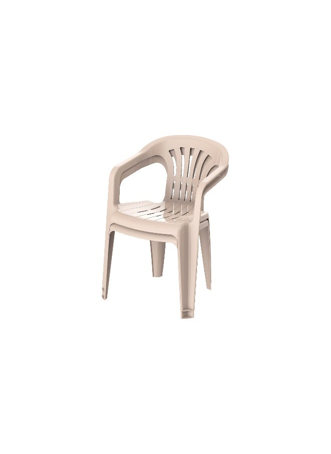 Cosmoplast Set of 2 Duchess Chair (Beige)  - Image 2