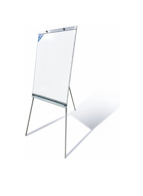 Maxi Flip Chart Board 70X100 Cm, Stand-With Tripod Magnetic White Board, For Office And Home