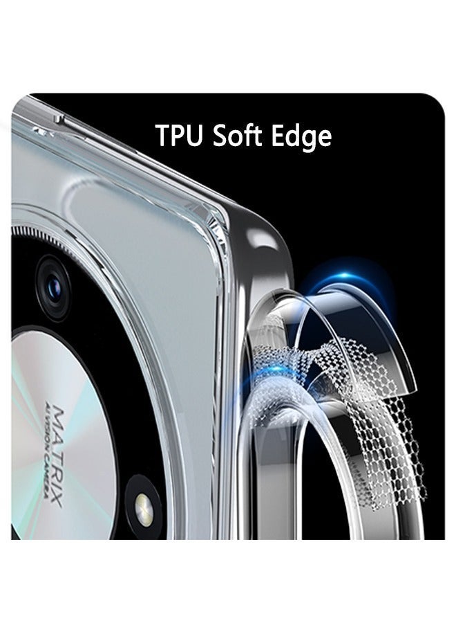 X-level غطاء خلفي لهاتف Honor x9b مع حلقة مغناطيسية وواقي [حماية من السقوط بمعيار عسكري] مضاد للخدش ومضاد للصدمات ملحقات الهاتف - Image 4