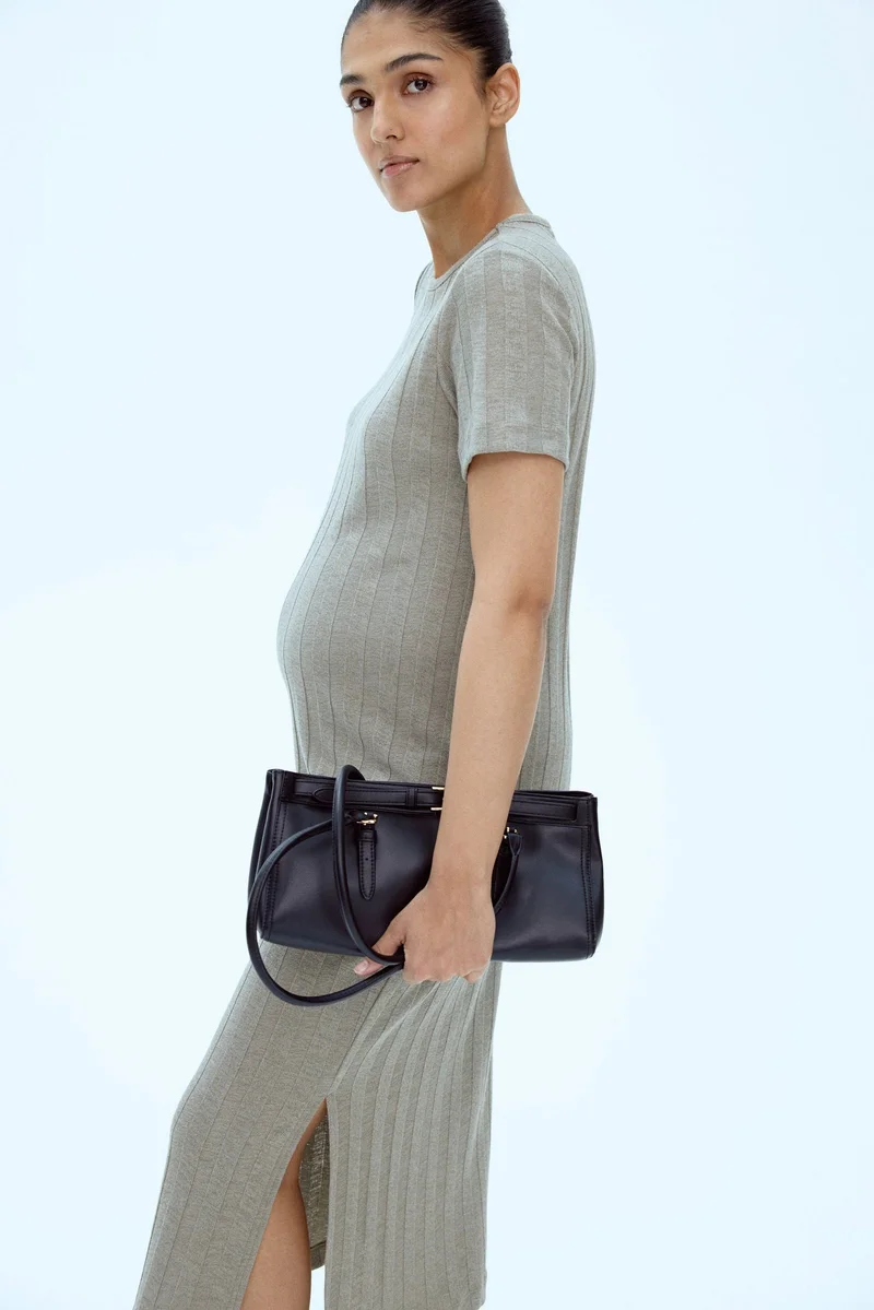 H&M MAMA Ribbed dress