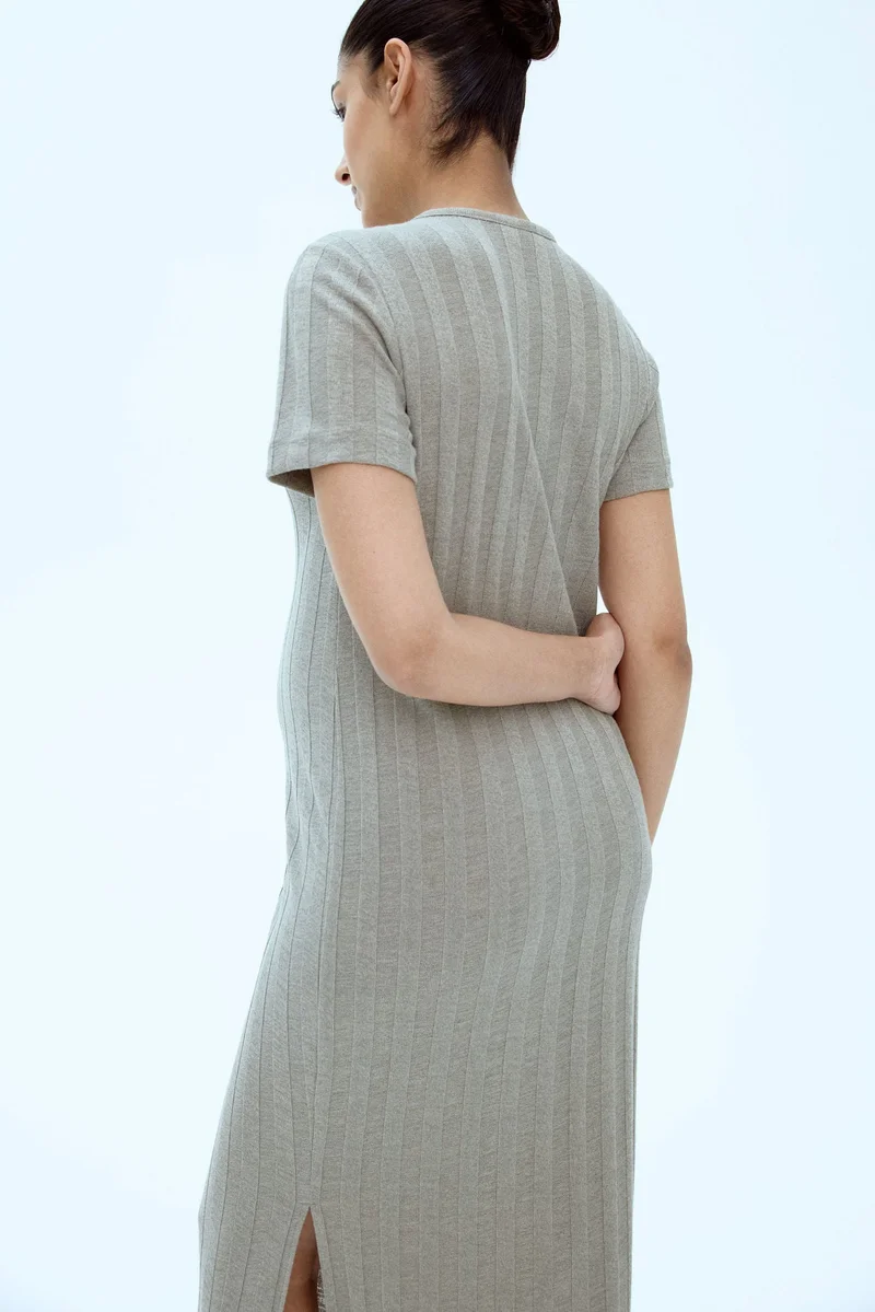 H&M MAMA Ribbed dress