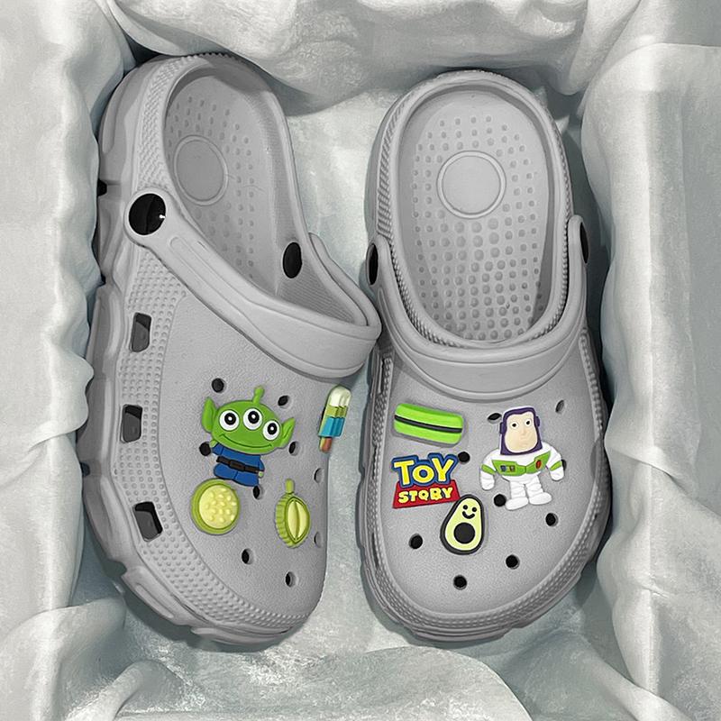 Internet Celebrated Cave Shoes Women'S Summer Outfit Cartoon Cute Household Indoor Non-Slip Garden Sandals Women'S Slippers - Image 4