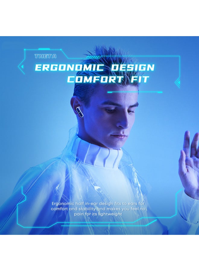 Langston Theta Bluetooth Headset Enc Noise Reduction Dual Stereo Game Headset Android Ios Universal - Image 3