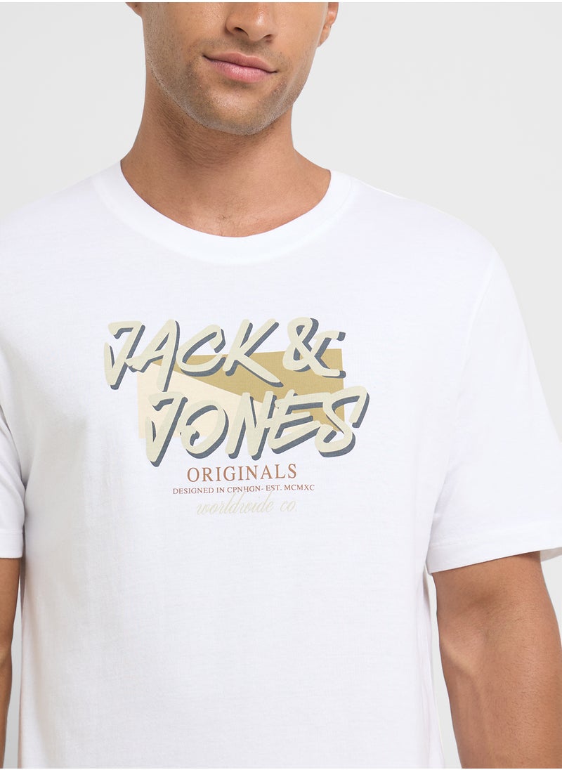 JACK & JONES - Crew Neck T-Shirt - Image 1