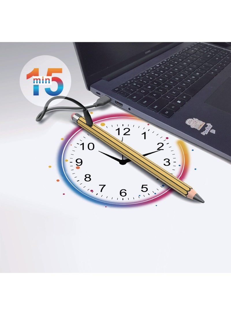 Eone A smart, stylish pencil-shaped stylus that gives you high precision for writing and drawing on iPads and tablets, making your experience smoother and more professional. ✨✏️ - Image 3