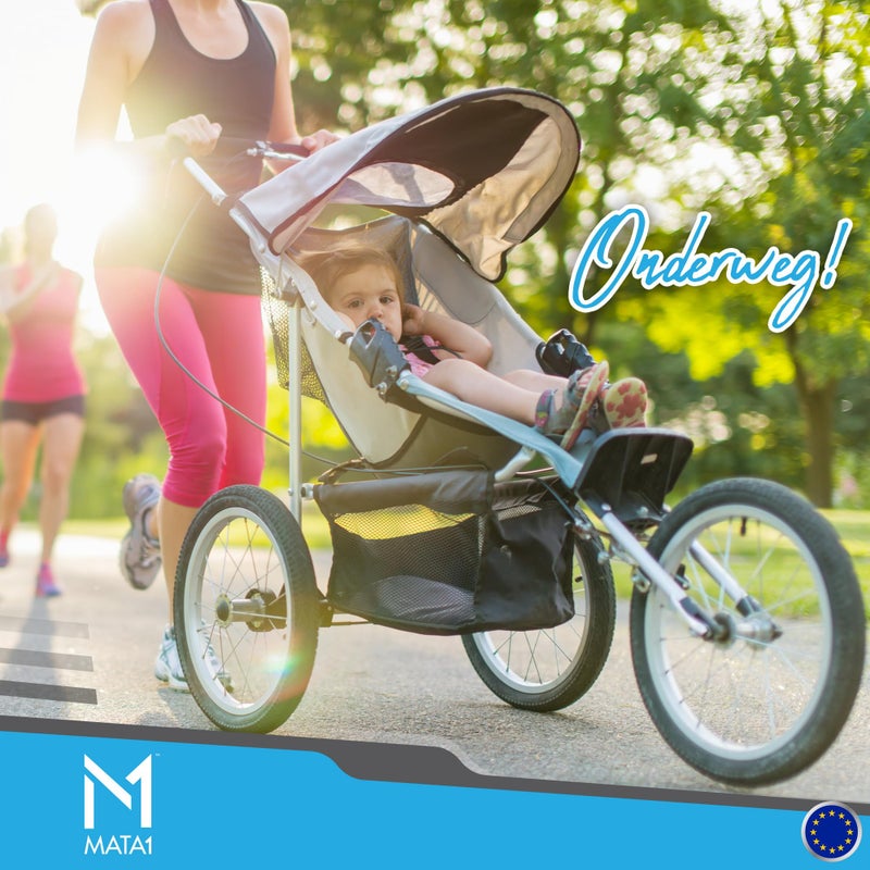 Mata1 2 Inner Tube Tire Replacements 12.5'' x 1.75/2.25 for Jogging Stroller, Compatible w/All Brands: BoB Revolution Flex/Pro/SE/SU, Graco, Go Jogging, Thule Urban Glide & More, by Mata1-USA - Image 4
