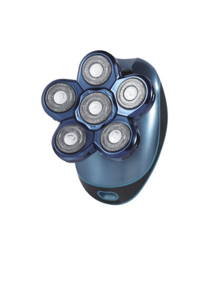 DSP - Household USB Rechargeable Whole Body Washable Men's Shaver 6D Floating Shave electric Shaver - Image 1