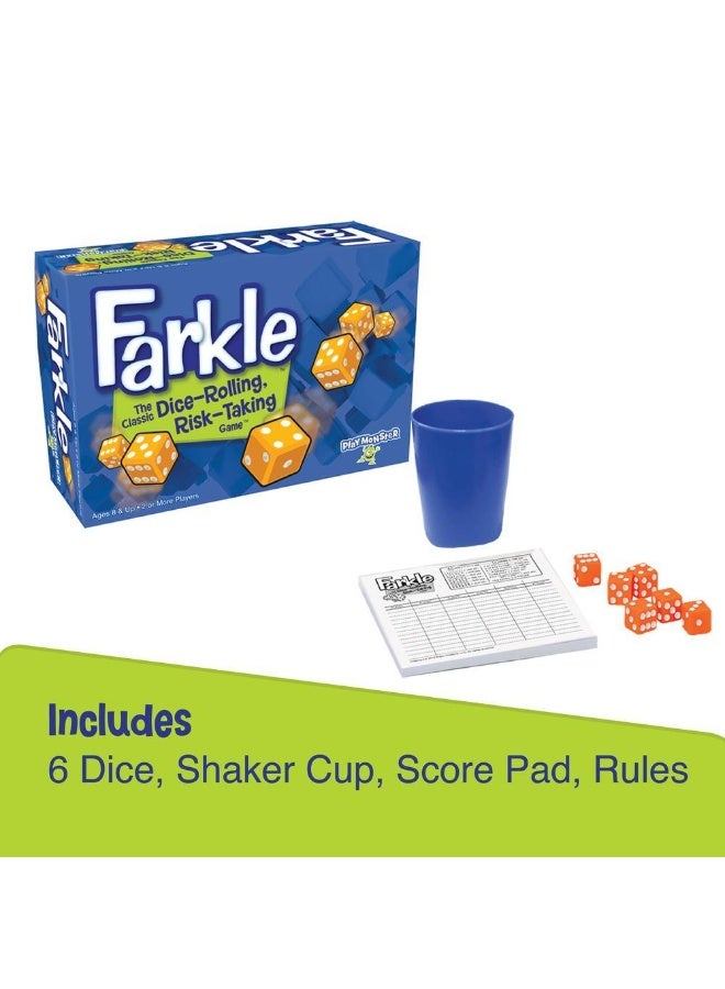 PlayMonster Farkle Classic Dice-Rolling Risk-Taking Game - Image 2