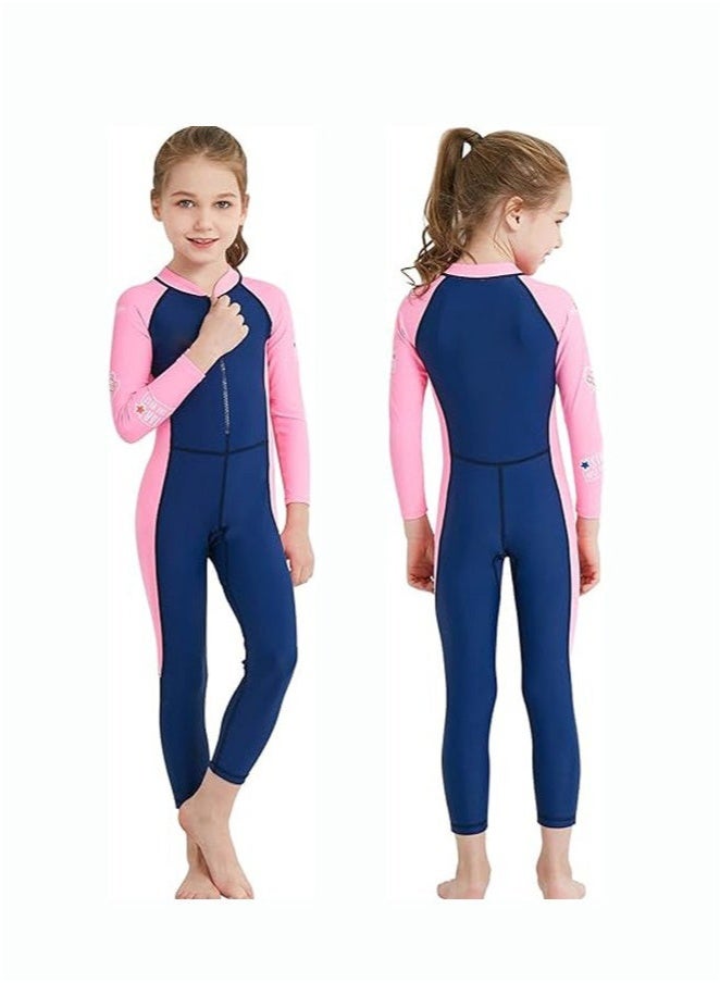 ملابس سباحة للأطفال الجدد ذات أكمام طويلة من قطعة واحدة، ملابس سباحة خارجية للتجفيف السريع للحماية من الشمس، بدلة قناديل البحر للأطفال صغيرة ومتوسطة الحجم، مناسبة للأولاد والبنات الذين تتراوح أعمارهم بين 3-12. - Image 3