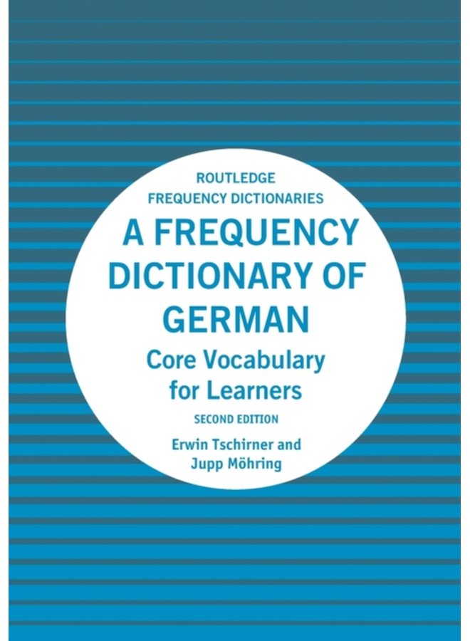 A Frequency Dictionary of German Core Vocabulary for Learners - Paperback