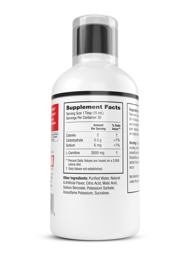 Labrada L-Carnitine 450 ml Sweet Orange - Image 4