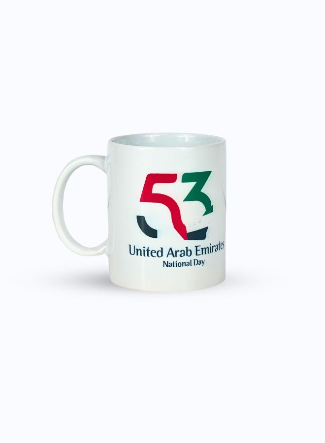 UAE National Day Mug 2 PCS – Premium Ceramic Mug with 53 Year  Flag Design - Image 1