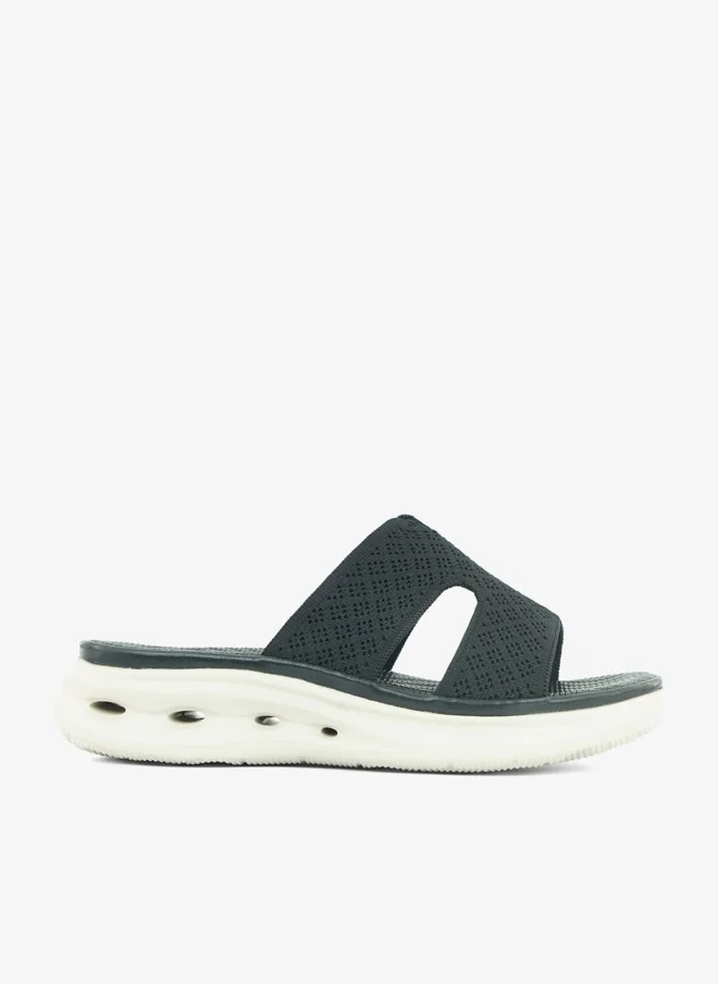 زينة 221-344 Zayna Ladies Casual Slides 19Z332-6 Black