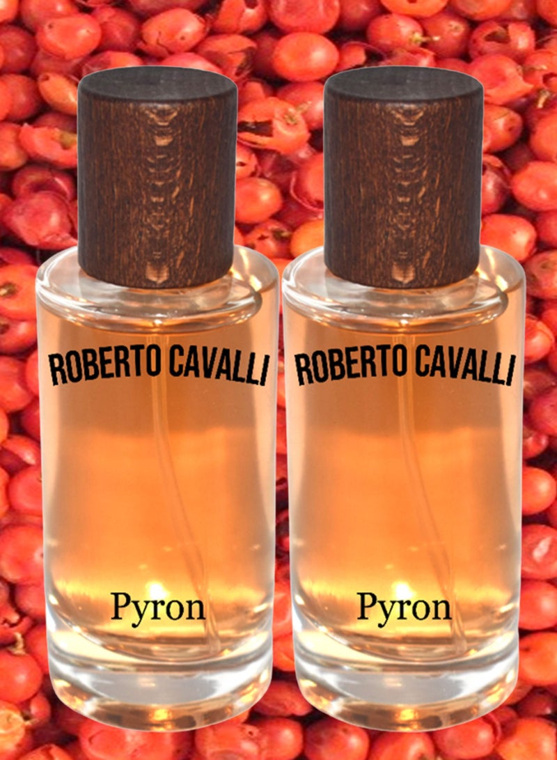 بيرون 2 قطع عطر روبرتو كافالي 50 مل EDP - Image 1