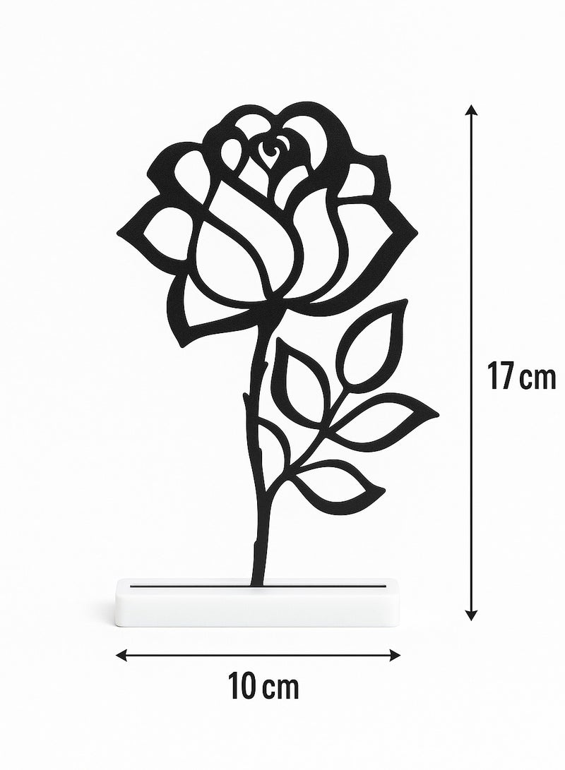 أخوة ثلاثي الأبعاد ٣ قطع ورود صغيرة - حامل زهور أنيق عرض جميل يناسب أي مساحة - Image 2