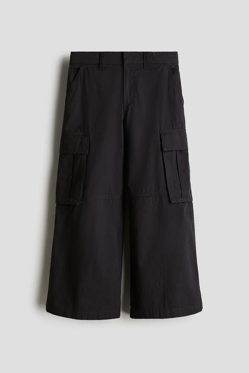 H&M Wide cargo trousers