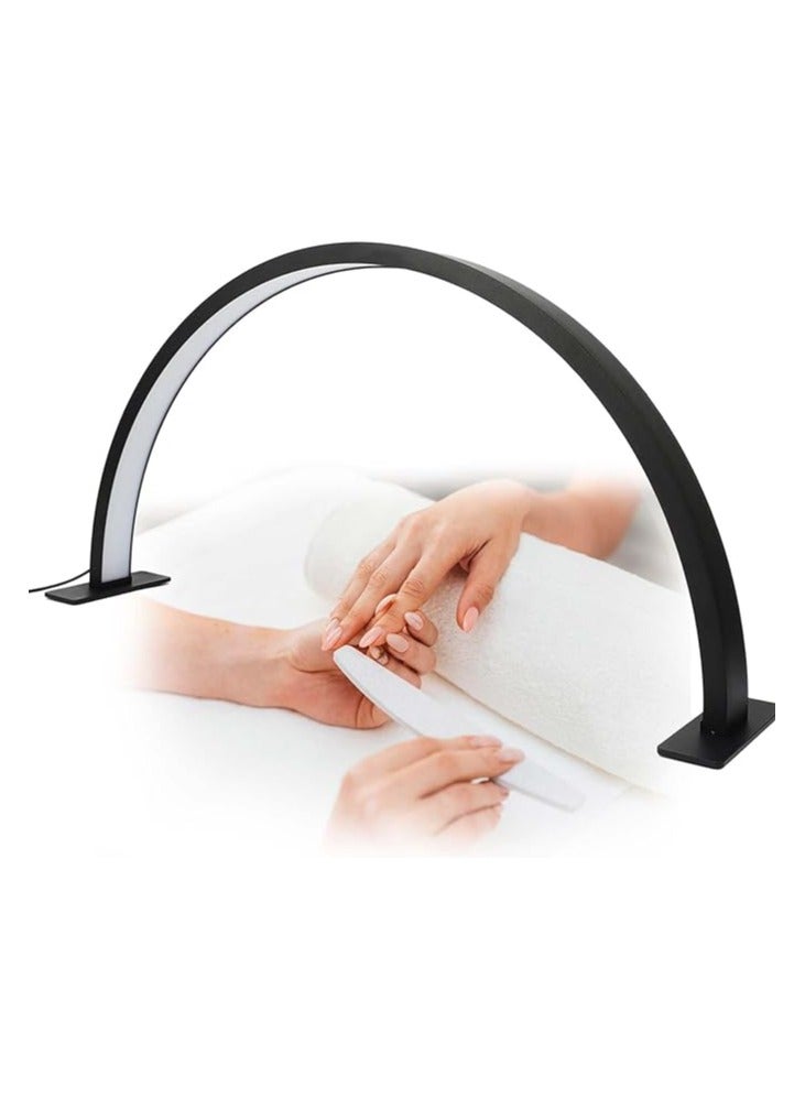 Half Moon Nail Desktop LED Light 75cm black  - Image 1