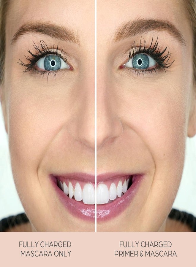 purcosmetics Fully Charged Mascara for Eye Lash Volume & Length - Travel Size Thickening, Volumizing, & Lengthening Mascara - Image 3