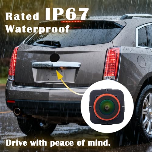 ChaoTianxia Rear View Backup Camera Compatible with 2010-2016 Cadillac SRX, Replaces 15926122 20910350 15173619 GM1960104 - Image 4