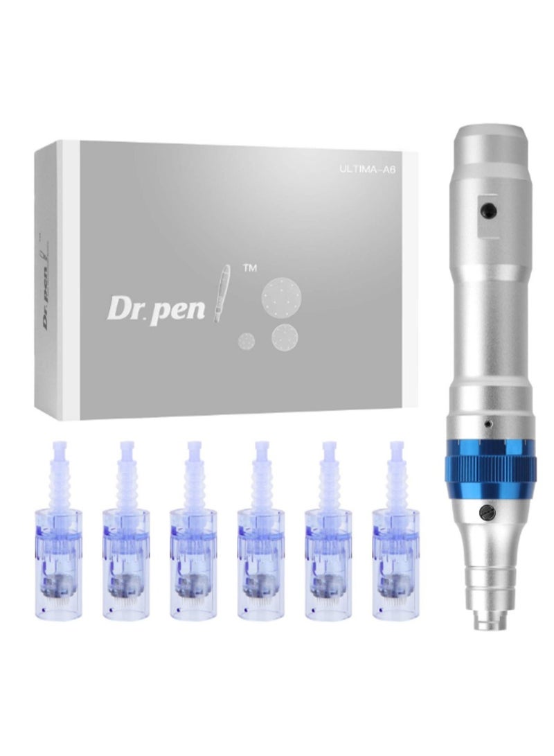 hydra Wireless Derma Pen Dr.pen A6 with 6pcs 42pin Needle - Image 1