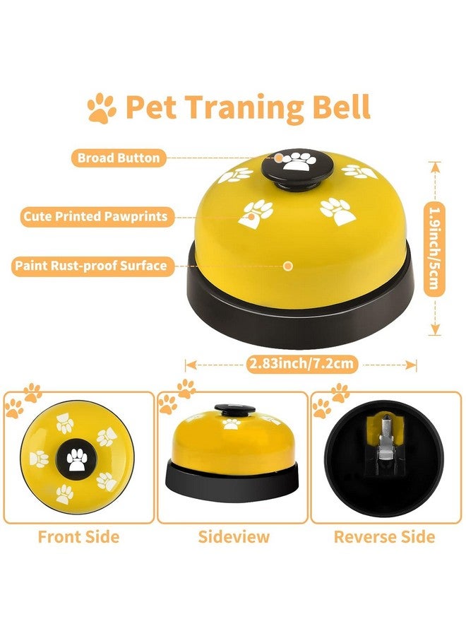 بت أجراس تدريب الحيوانات الأليفة على استخدام المرحاض، أجراس الكلاب، ألعاب تفاعلية للحيوانات الأليفة، سهلة الاستخدام، نغمة رنين مميزة للتدريب، قطعة واحدة - Image 2