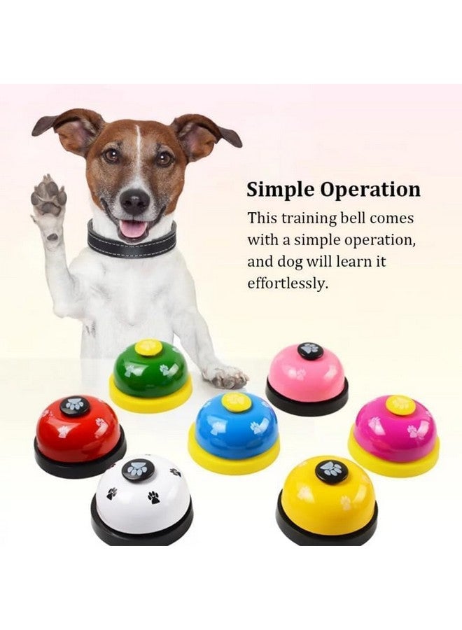 بت أجراس تدريب الحيوانات الأليفة على استخدام المرحاض، أجراس الكلاب، ألعاب تفاعلية للحيوانات الأليفة، سهلة الاستخدام، نغمة رنين مميزة للتدريب، قطعة واحدة - Image 5