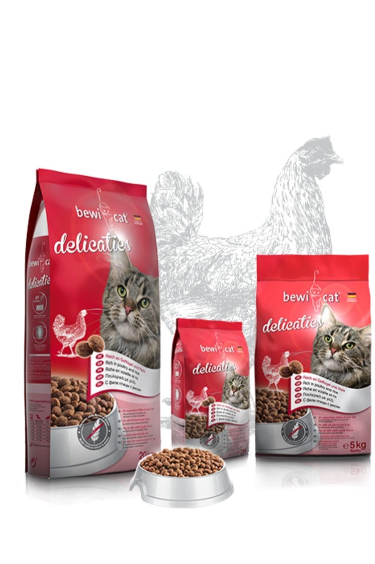 Bewi cat Chicken delicaties cat food  1kg