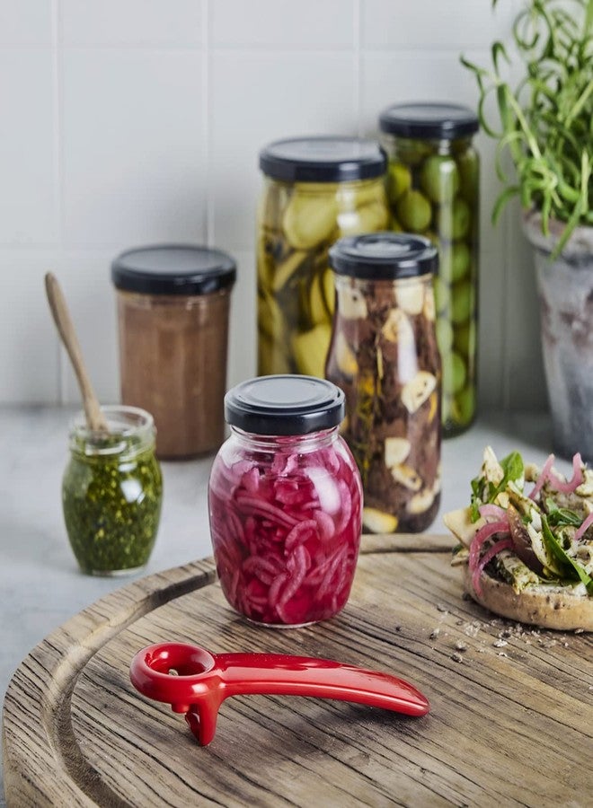 Brix Original Easy Jar Key Opener 2-Pack, Stainless Steel Jar Opener - Image 5